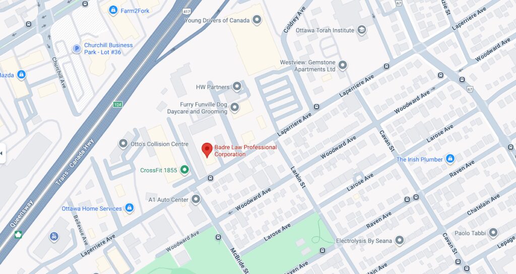 Badre Law Office Location