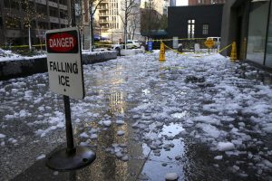 Falling Ice - Personal injury claim
