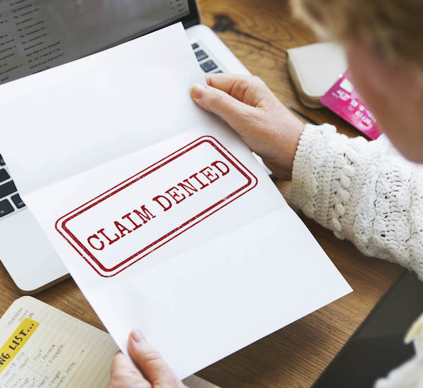 Long Term Disability claim denied letter